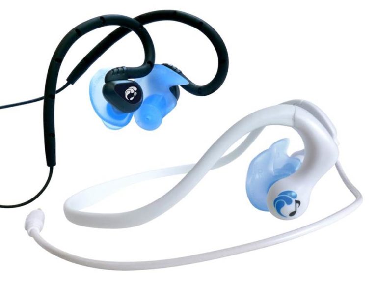 The HydroActive Waterproof Headphones with Swimming Earbuds 