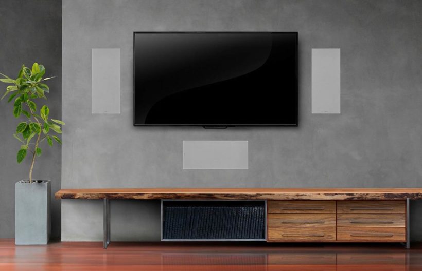 living room wall mounted speakers