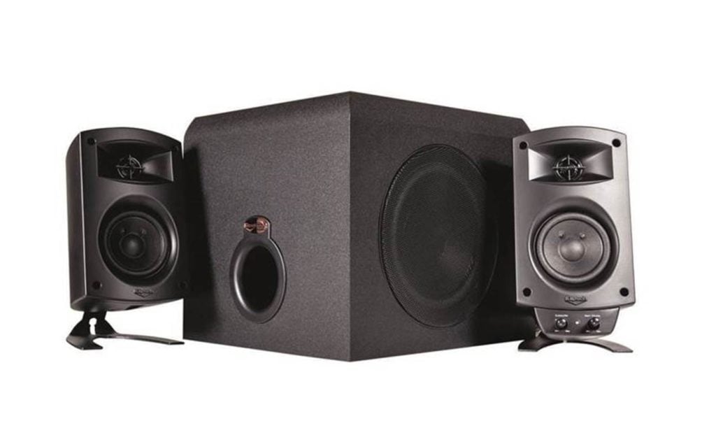 klipsch promedia 2.1 satellite speakers