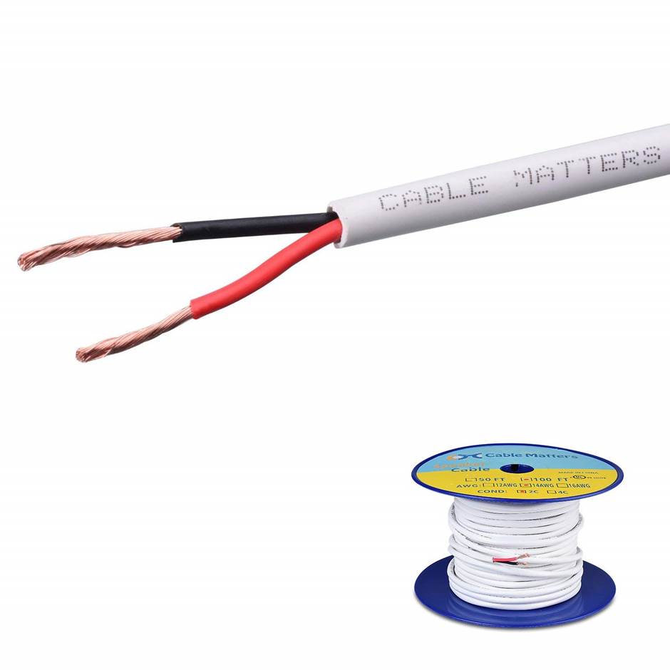 Cable Matters 14 AWG CL2 Outdoor Speaker Wire