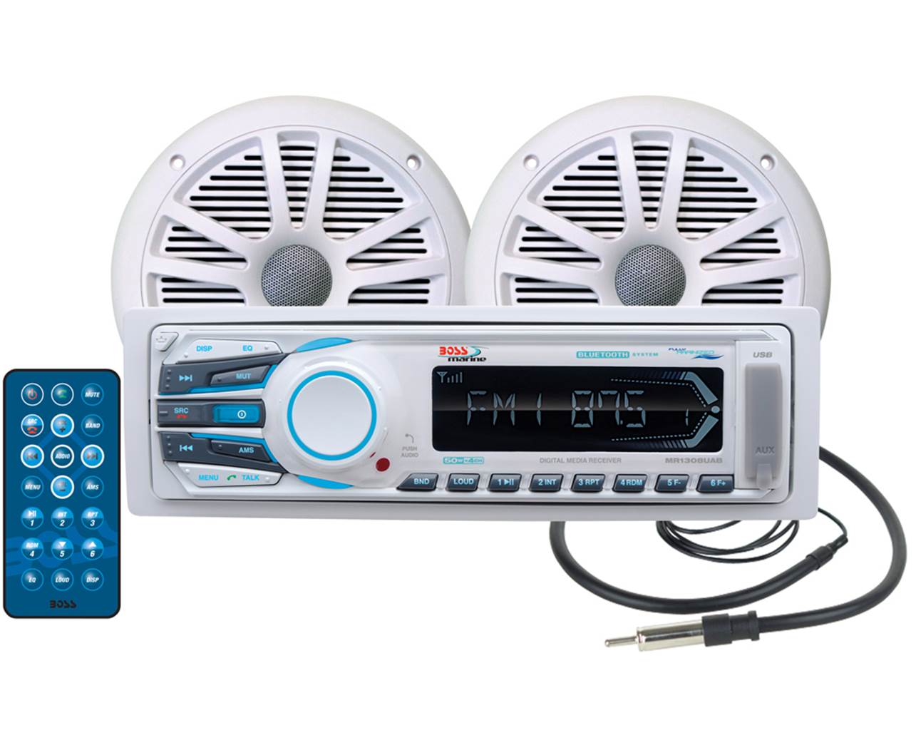 BOSS Audio MRW6 Bluetooth Marine Speakers