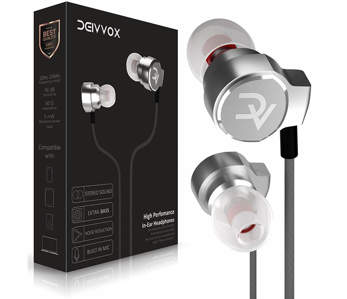 Deivvox In-Ear Headphones