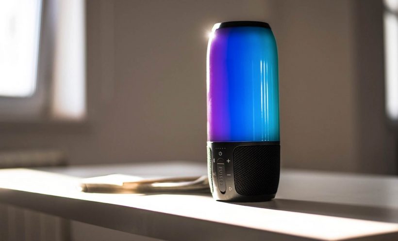 LED Bluetooth Speaker with Lights