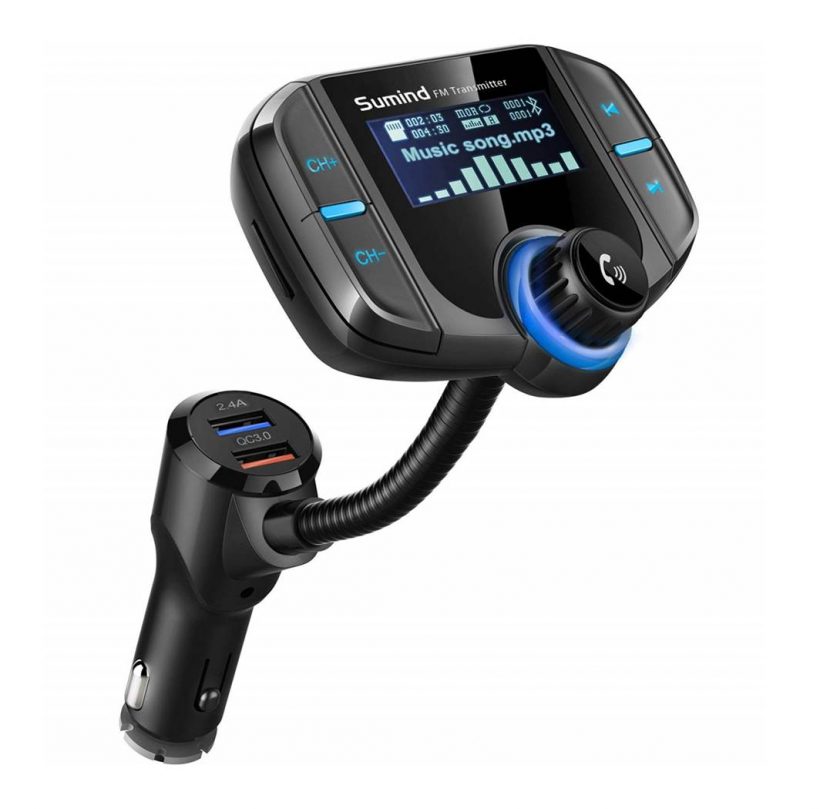 The Best Bluetooth Car Adapter And Car Kits Bass Head Speakers 