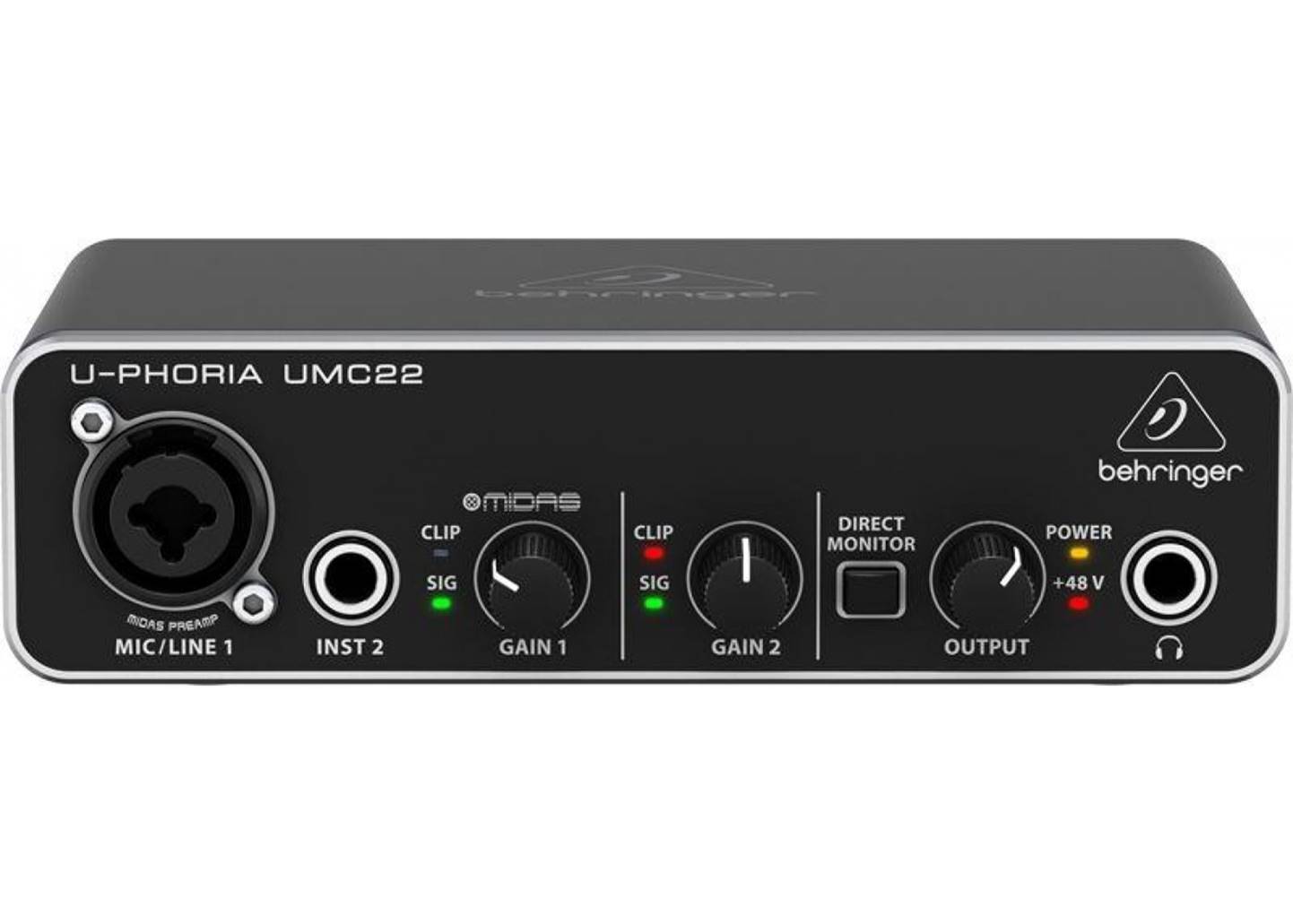 BEHRINGER UMC22 USB Audio Interface