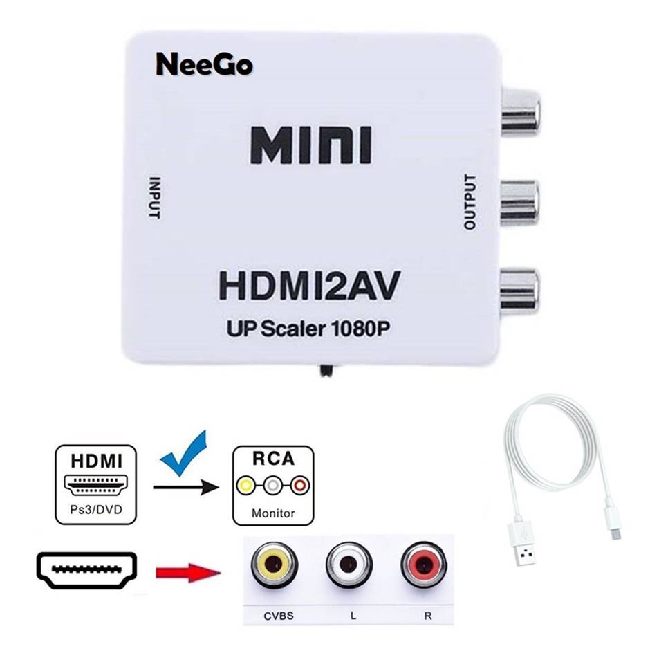 NeeGo HDMI to RCA Converter