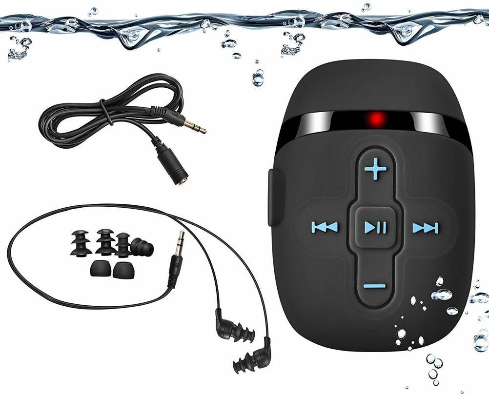 SEWOBYE Waterproof Swimming Headphone