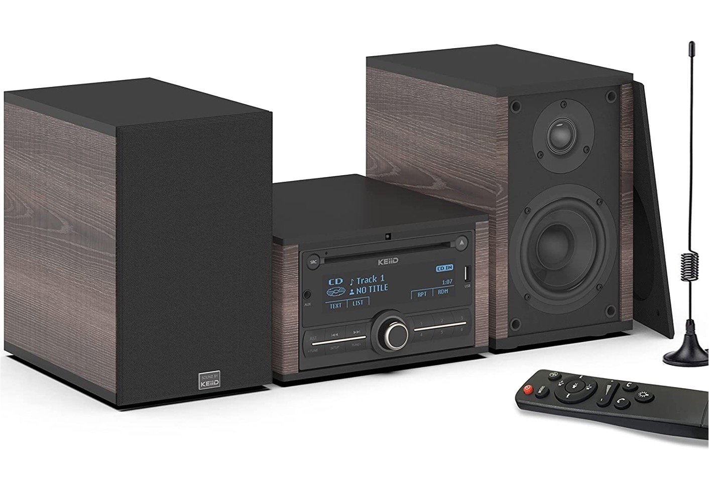 KEiiD Bluetooth Home Stereo System